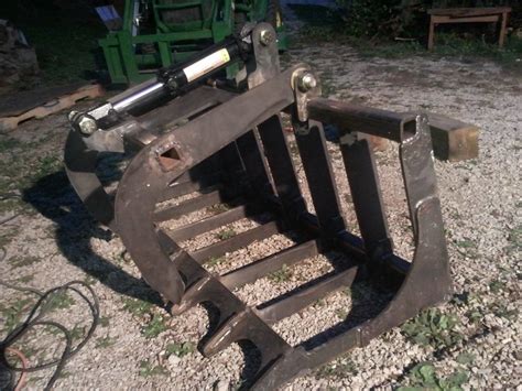 homemade skid steer grapple|skid steer attachments grapple.